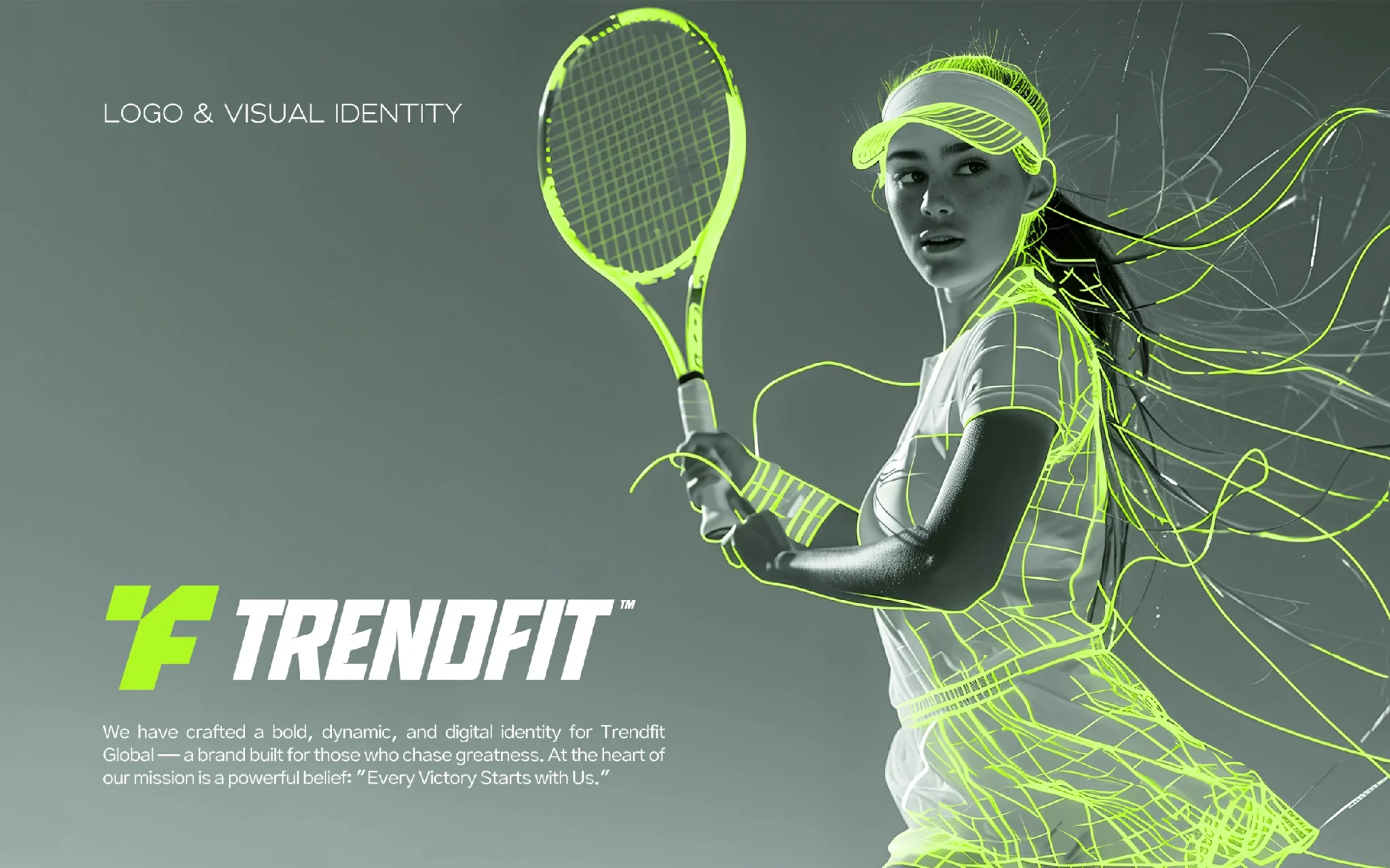 Trendfit - Logo & Visual IdentityPage 1