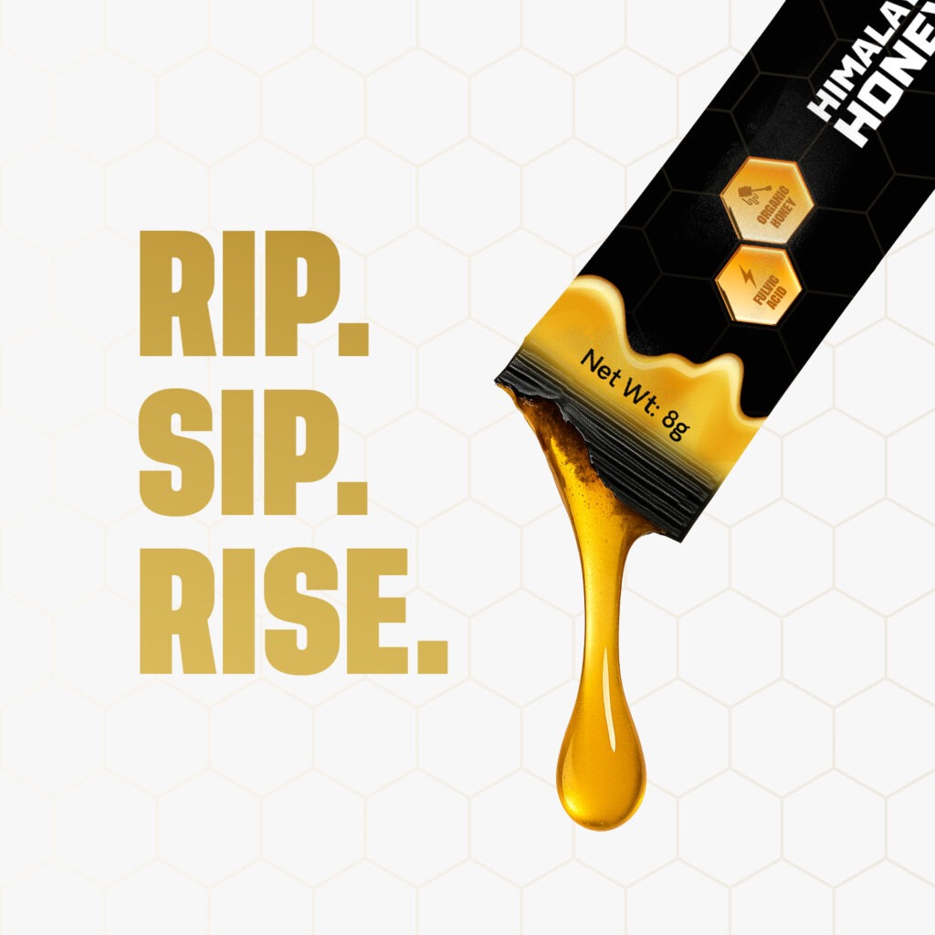 Sachet with honey copy